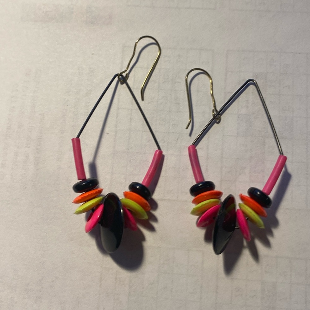 Crazy earings .